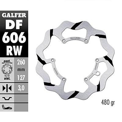 GALFER wave remschijf "df606" rotor df606 rw offroad rigid gr.