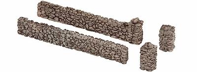 NOCH 33171 N Muur met metselwerk Natuursteen NOCH 33171 N Muur met metselwerk Natuursteen