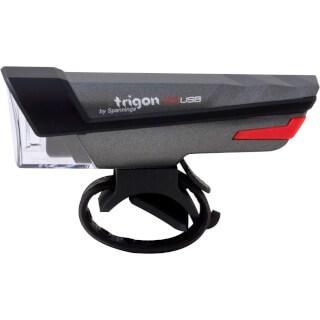Spanninga Trigon 25 koplamp LED oplaadbaar zwart