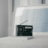 Sangean PR-D4 BT Radio VHF (FM), Middengolf, AM, FM Bluetooth Metallic-grijs (mat) - thumbnail