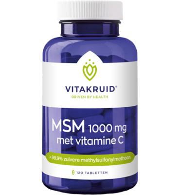 MSM 1000 mg > 99,9% zuiver + vitamine C