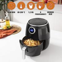 Tristar FR-6956 Airfryer 4.5 l CoolTouch-behuizing, Oververhittingsbeveiliging, Timerfunctie Zwart - thumbnail