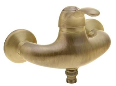 Opbouw Douchekraan Sapho Kirké Mengkraan 1-hendel Brons Opbouw Douchekraan Sapho Kirké Mengkraan 1-hendel Brons