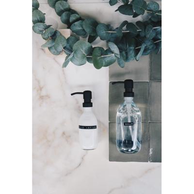 Wellmark Giftbox Lovely Hands Handverzorging Helder Glas Zwarte Pomp Giftbox LOVELY HANDS