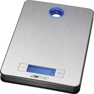 Clatronic KW 3412 keukenweegschaal edelstaal