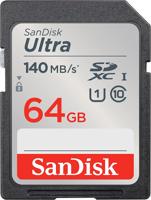 Sandisk SDXC geheugenkaart - 64GB - Ultra - thumbnail