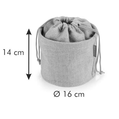 Herbruikbare voedselzak Tescoma 4food 2,5 L Jute