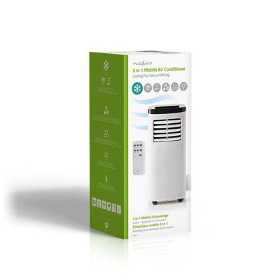 Nedis Mobiele airconditioning - Airco - 7000 BTU - Energieklasse A - Afstandsbediening - Timerfunctie