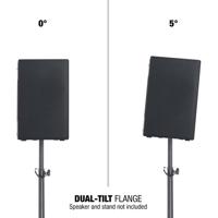 Adam Hall SM7DT dubbele tilt speakerflens - thumbnail