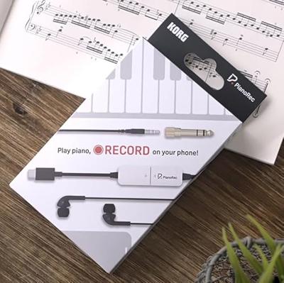 Korg PianoRec eenvoudig opnamesysteem voor smartphones