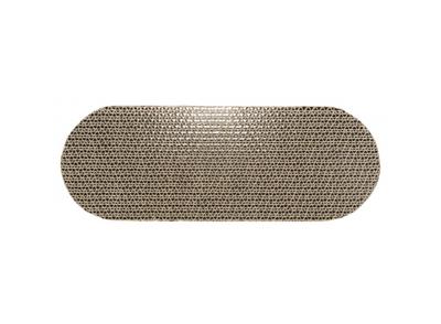 Speel- en krabstation voor de kat Nr. 1 46x25x4cm Vervangkarton ovaal