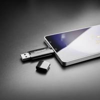 Intenso Flex Line USB-stick Retail 256 GB Zwart 3544492 USB-A 3.2 Gen 1, USB-C 3.2 Gen 1 - thumbnail
