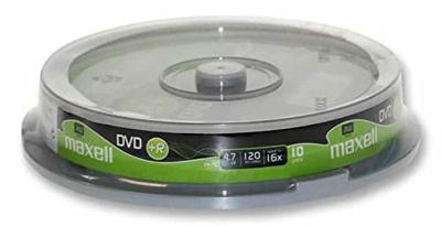 Maxell M160 lege dvd 4,7 GB DVD+R 10 stuk(s)