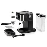 DOMO ESPRESSOMASCHINE MIT MANOMETER Espressomachine Zwart/RVS 1350 W - thumbnail