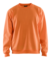 Blåkläder High-Vis Sweatshirt 34011074 | High-Vis Oranje | Maat M - 7330509660966 - thumbnail