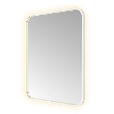 Spiegel Hotbath &MORE 80x60 cm LED-Verlichting Spiegelverwarming Rechthoek Afgerond Mat Wit Spiegel Hotbath &MORE 80x60 cm LED-Verlichting Spiegelverwarming Rechthoek Afgerond Mat Wit