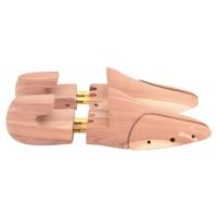 VidaXL Schoenspanner met schoenlepel eu 42-43 massief cederhout - thumbnail