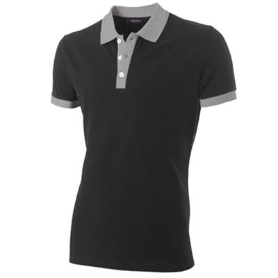 Tricorp Casual 201002 Bi-color unisex poloshirt Marine blauw Koningsblauw M