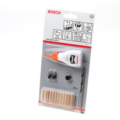 Bosch Accessories 2607000449 Pluggenset 30 mm 6 mm 32 stuk(s)