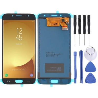 LCD-scherm en Digitizer (TFT materiaal) voor Galaxy J7 (2017) / J730(Black)