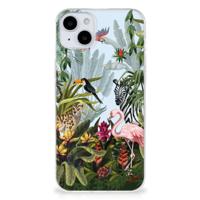TPU Hoesje voor iPhone 15 Jungle - thumbnail