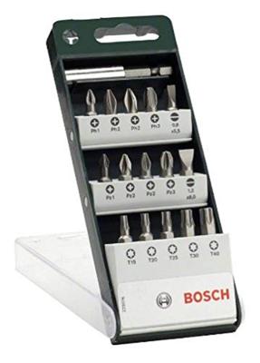 Bosch Accessoires 16-delige schroefbitset Standard (HEX, PH, PZ, T) - 2609255977 Bosch Accessoires 16-delige schroefbitset Standard (HEX, PH, PZ, T) - 2609255977