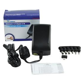 Universele adapter 3-12V 27W