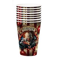 Party Bekers Halloween Circus Horror Clown (6st) - thumbnail