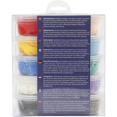 Silk Clay - basiskleuren, 10x40gr.
