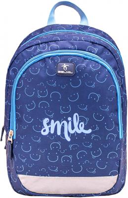 Belmil Rugzak Smile Junior 12 Liter 23 X 33 Cm Polyester Blauw Belmil Rugzak Smile Junior 12 Liter 23 X 33 Cm Polyester Blauw