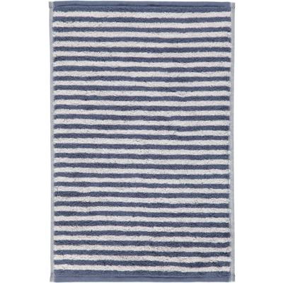 Cawö Cawö gastendoekje campus 30x50 Nachtblau