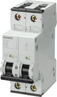 Siemens 5SY62066 5SY6206-6 Zekeringautomaat 6 A 230 V, 400 V