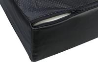 TRIXIE Orthopedisch hondenbed Vital Remo 70 × 60 cm in zwart - hondenbed van kunstleer met traagschuim - hondenmand voor middelgrote honden - gewrichtsvriendelijk en ontlastend - 38299 - thumbnail