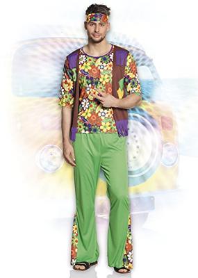 Hippie kostuum man woodstock