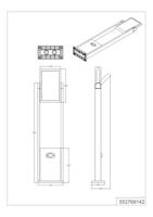 Trio Hybride staande lampMalawi 60cm - met sensor - 553769142 - thumbnail