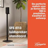 Vogel&apos;S SFS 4113 VOOR SONOS ERA 100 Audio vloerstandaard Zwart - thumbnail
