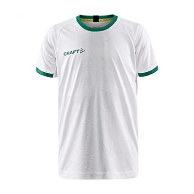 Craft 1910180 Progress 2.0 Graphic Jersey Jr - White/Team Green - 122/128