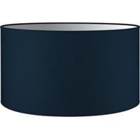 Lampenkap cilinder | rond | katoen | stoffen lampenkap | cilinderkap  | Ø45cm H23cm | blauw - thumbnail
