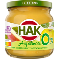Hak Appelmoes 0% 190 g bij Jumbo - thumbnail