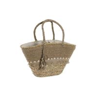 Strandtas DKD Home Decor 53 x 15 x 51,5 cm Natuurlijk Zeegras - thumbnail