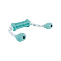 TRIXIE DENTA FUN NATUURRUBBER STICK MET MUNTSMAAK AAN KOORD 37X9 CM 3 ST - thumbnail