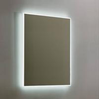Spiegel Sanilux Mirror Infinity 58x80x4,5 cm Aluminium met LED Verlichting en Spiegelverwarming Sanilux - thumbnail