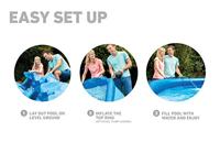 Intex easy set zwembad 305 x 76 cm-met 12-volt filterpomp - thumbnail