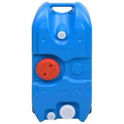 VidaXL Watertank op wielen 40 l blauw