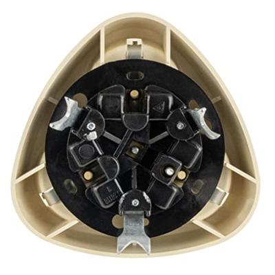 REV 0510080777 3-voudig Stopcontact (opbouw) IP20 Wit