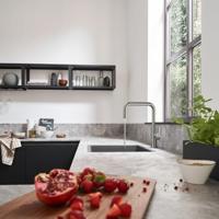 Hansgrohe Talis M54 ééngreeps keukenmengkraan U 220, rvs look - thumbnail