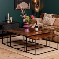 Salontafel Naturel | Luxor | vierkant | x or x 45(h) cm - thumbnail