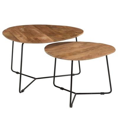 Bijzettafel Indi set van 2 Bijzettafel Indi set van 2