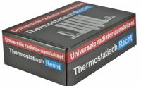 Radiator Aansluitset Wiesbaden Recht Chroom (Voor zij-aansluiting) - thumbnail