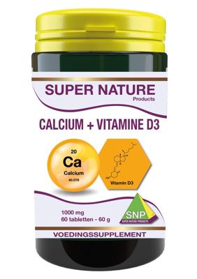 Calcium vitamine D3 1000 mg 60 Tabletten